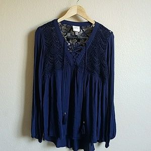 NWOT Knox Rose top